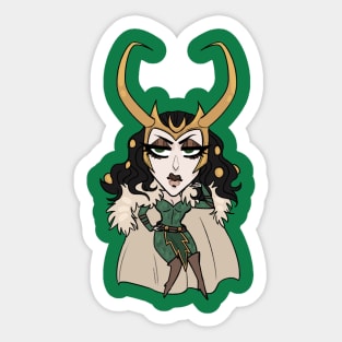 Lady Loki Sticker